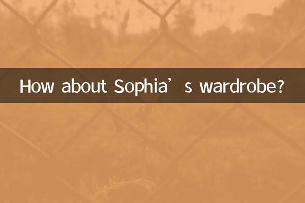 索菲婭衣櫃怎麼樣