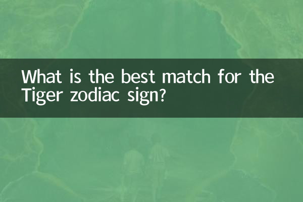 टाइगर राशि चक्र के लिए सबसे अच्छा मेल कौन सा है?