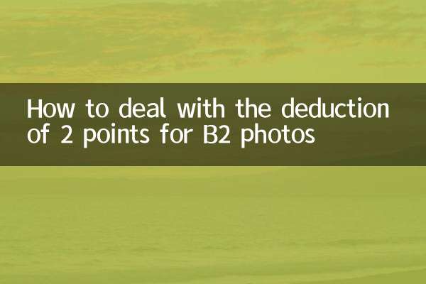 كيفية التعامل مع خصم نقطتين للصور B2