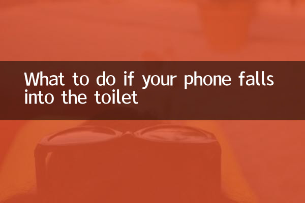 What to do if your phone falls into the toilet