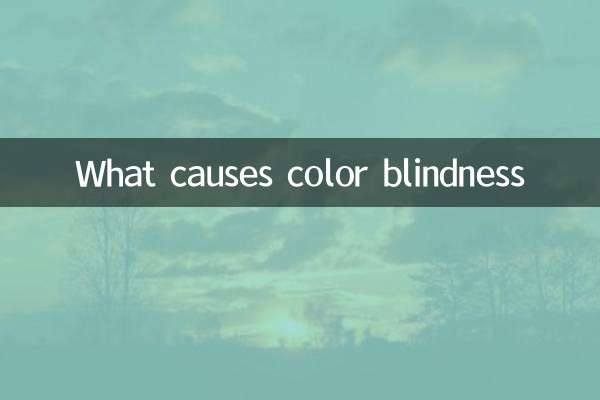 What causes color blindness