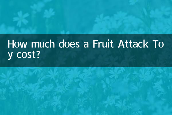 How much does a Fruit Attack Toy cost?