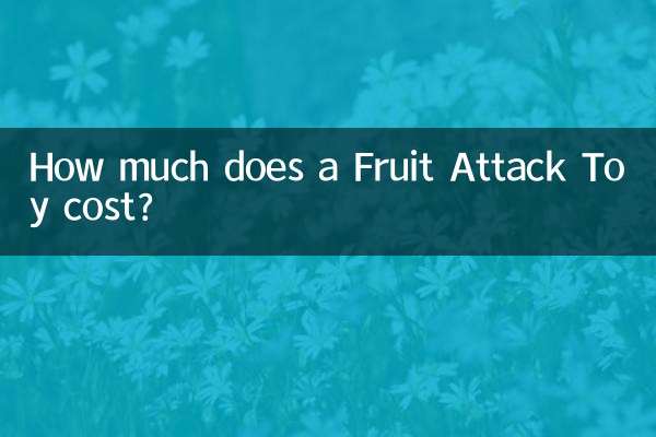 How much does a Fruit Attack Toy cost?