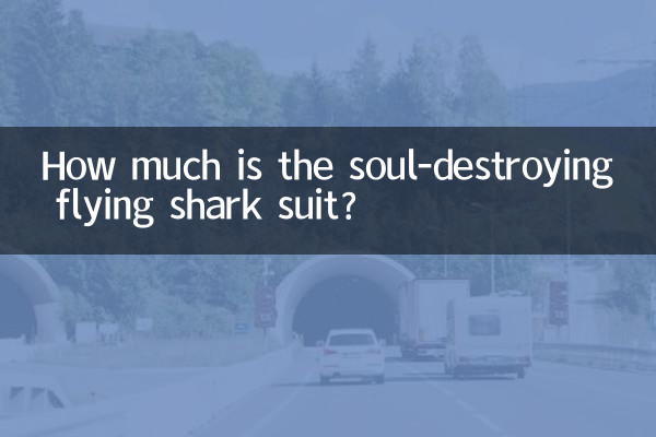 How much is the soul-destroying flying shark suit?