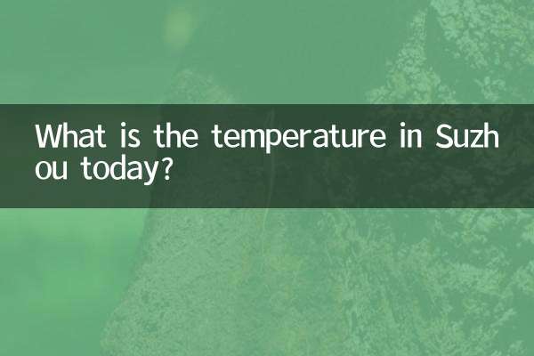 ما هي درجة الحرارة في سوتشو اليوم؟