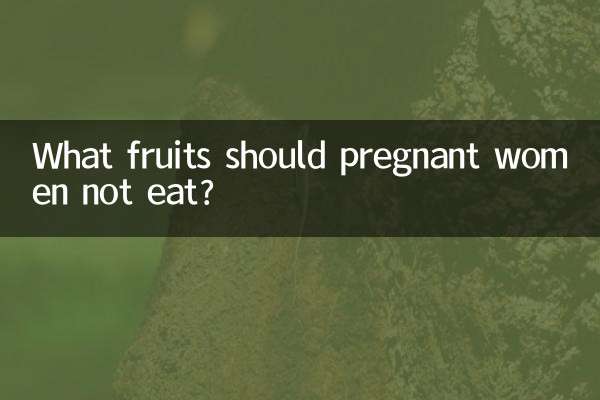 Quais frutas as mulheres grávidas não devem comer?