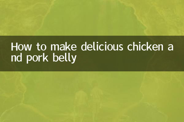 Как вкусно приготовить куриную и свиную грудинку