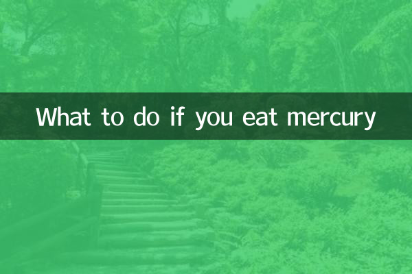 পারদ খেলে কি করবেন