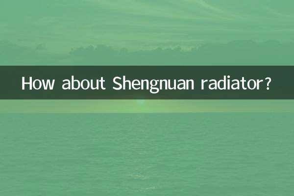 ماذا عن المبرد Shengnuan؟