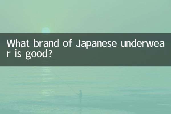 جاپانی انڈرویئر کا کون سا برانڈ اچھا ہے؟