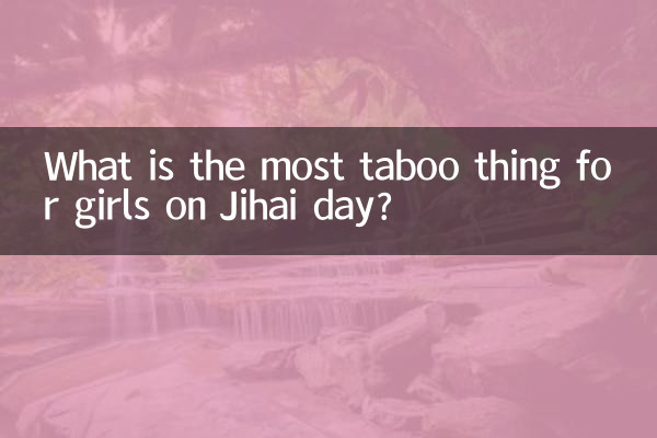 জিহাই দিবসে মেয়েদের জন্য সবচেয়ে নিষিদ্ধ জিনিস কি?