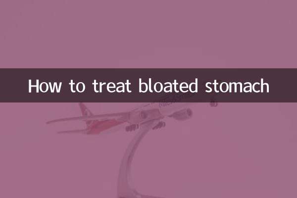 So behandeln Sie einen aufgeblähten Bauch