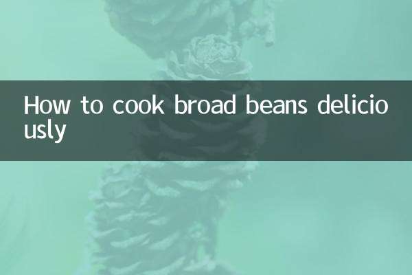 Come cucinare deliziosamente le fave