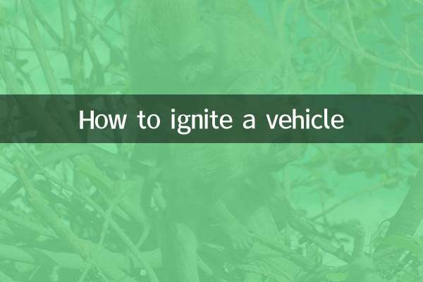 Come accendere un veicolo