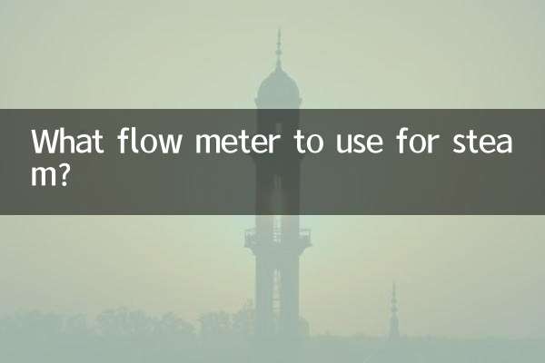 بھاپ کے لئے کون سا فلو میٹر استعمال کرنا ہے؟