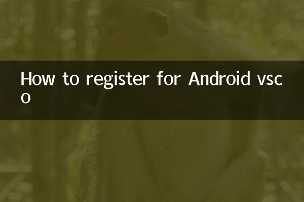 Come registrarsi per Android VSCO