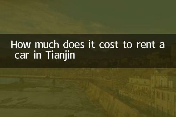 How much does it cost to rent a car in Tianjin
