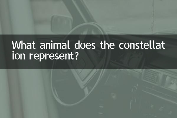 Quel animal représente la constellation ?