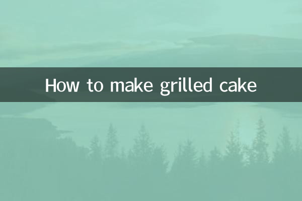 Come fare la torta grigliata