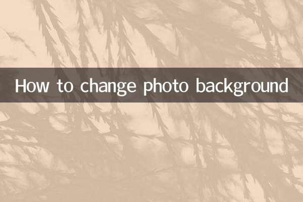 फोटो का बैकग्राउंड कैसे बदलें
