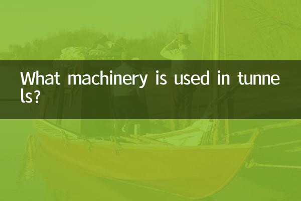 Quelles machines sont utilisées dans les tunnels ?