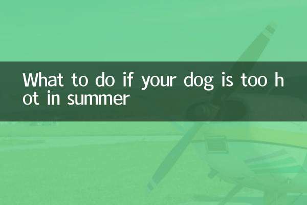 গ্রীষ্মে আপনার কুকুর খুব গরম হলে কি করবেন