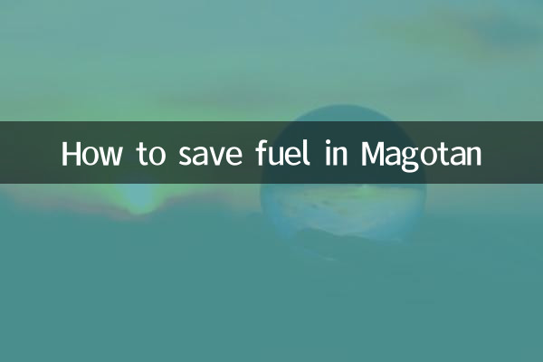 Como economizar combustível em Magotan