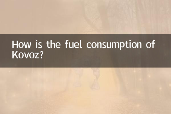 Wie hoch ist der Kraftstoffverbrauch von Kovoz?