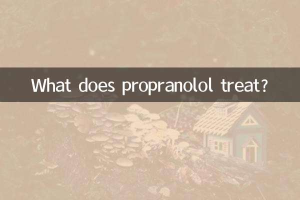 Cosa tratta il propranololo?