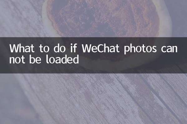 What to do if WeChat photos cannot be loaded