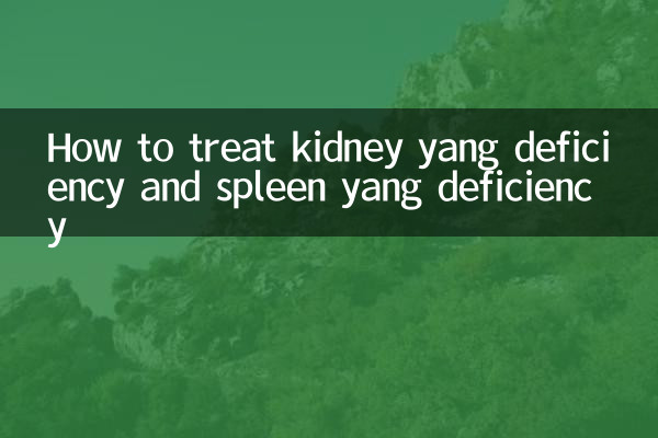 কিডনি ইয়াং ঘাটতি এবং প্লীহা ইয়াং ঘাটতি কীভাবে চিকিত্সা করবেন