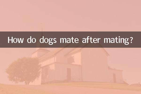 犬交配後怎麼還交配