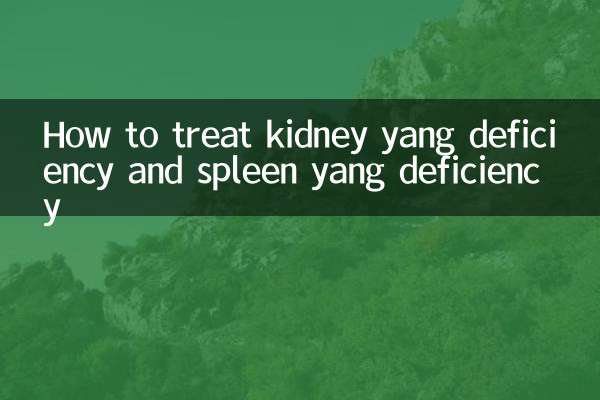 كيفية علاج نقص يانغ الكلى ونقص يانغ الطحال