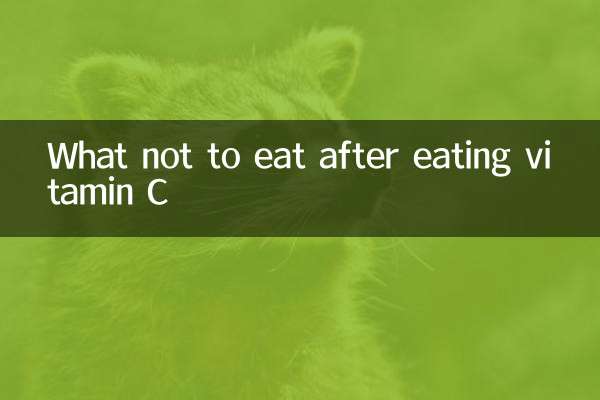 Was Sie nach dem Verzehr von Vitamin C nicht essen sollten