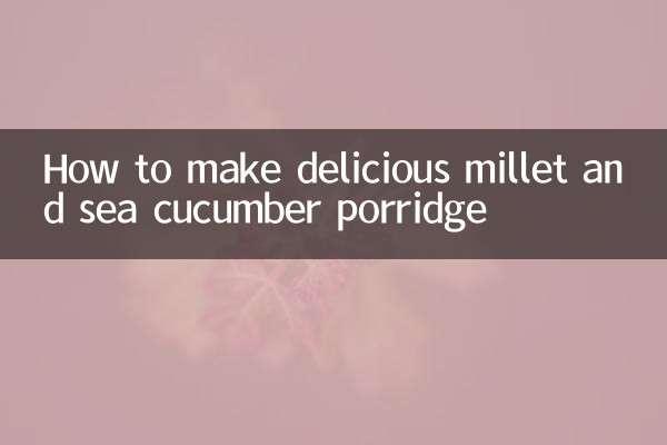 स्वादिष्ट बाजरा और समुद्री ककड़ी दलिया कैसे बनाएं