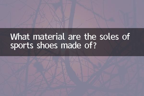Aus welchem Material bestehen die Sohlen von Sportschuhen?