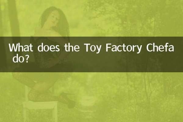 What does the Toy Factory Chefa do?