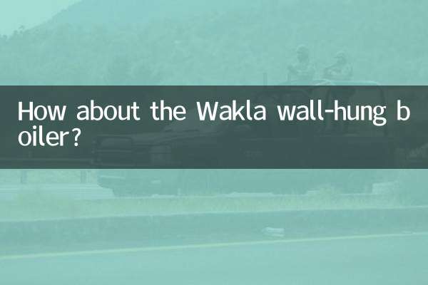 Wie wäre es mit dem Wandheizkessel Wakla?