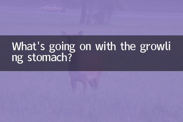 Cosa succede allo stomaco che brontola?