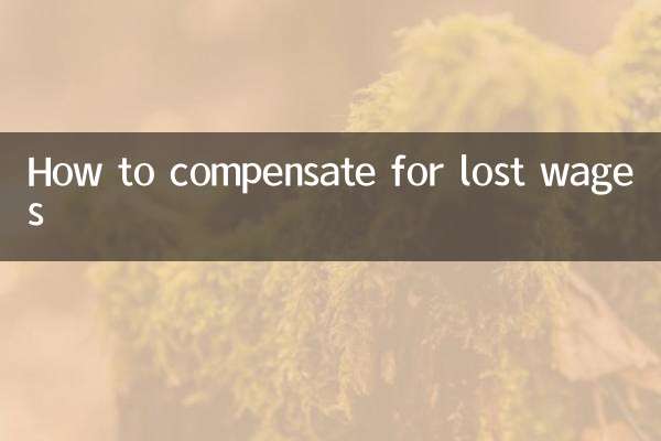 誤工費怎麼賠償