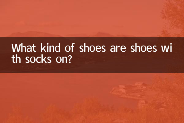 Que tipo de calçado são os sapatos com meias?