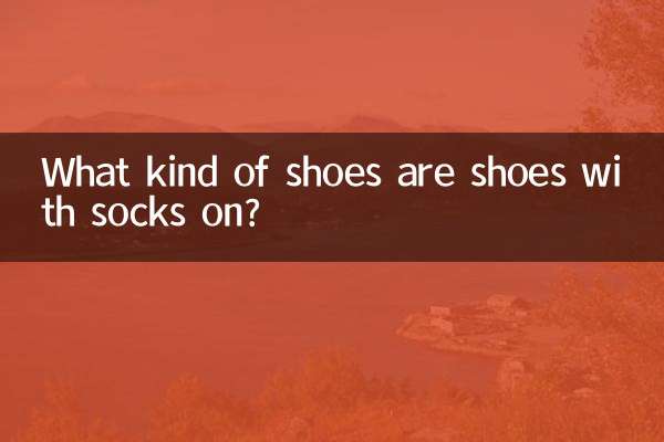 Que tipo de calçado são os sapatos com meias?