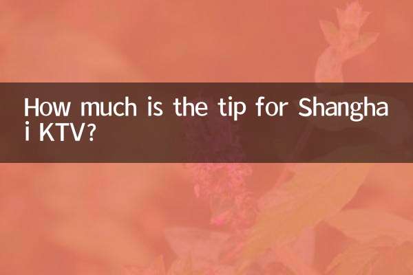 كم تبلغ الإكرامية مقابل خدمة Shanghai KTV؟