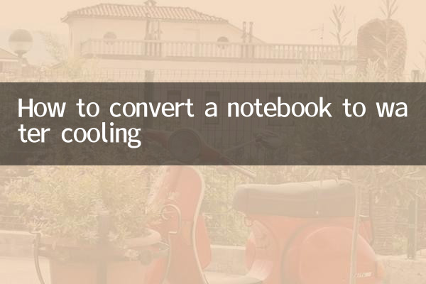 Comment convertir un ordinateur portable en refroidissement par eau