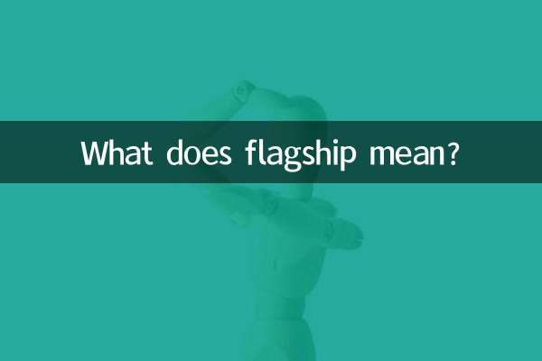 Was bedeutet Flaggschiff?