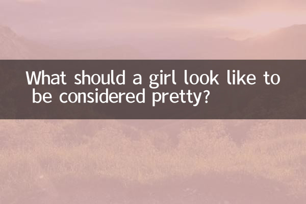 ¿Cómo debe lucir una chica para ser considerada bonita?