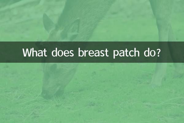 乳腺貼有什麼作用