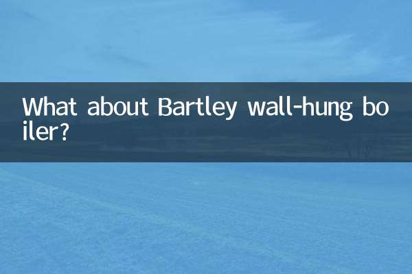 Bartley 벽걸이 보일러는 어떻습니까?