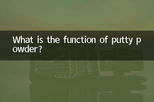 Quelle est la fonction de la poudre de mastic ?