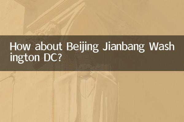 Che ne dici di Pechino Jianbang Washington DC?